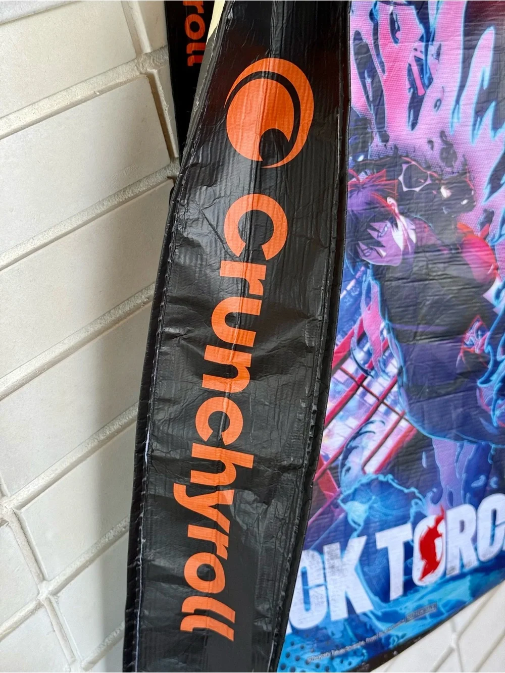 Black Torch Anime Convention Bag * Crunchyroll * Everything Anime * VIZ Backpack